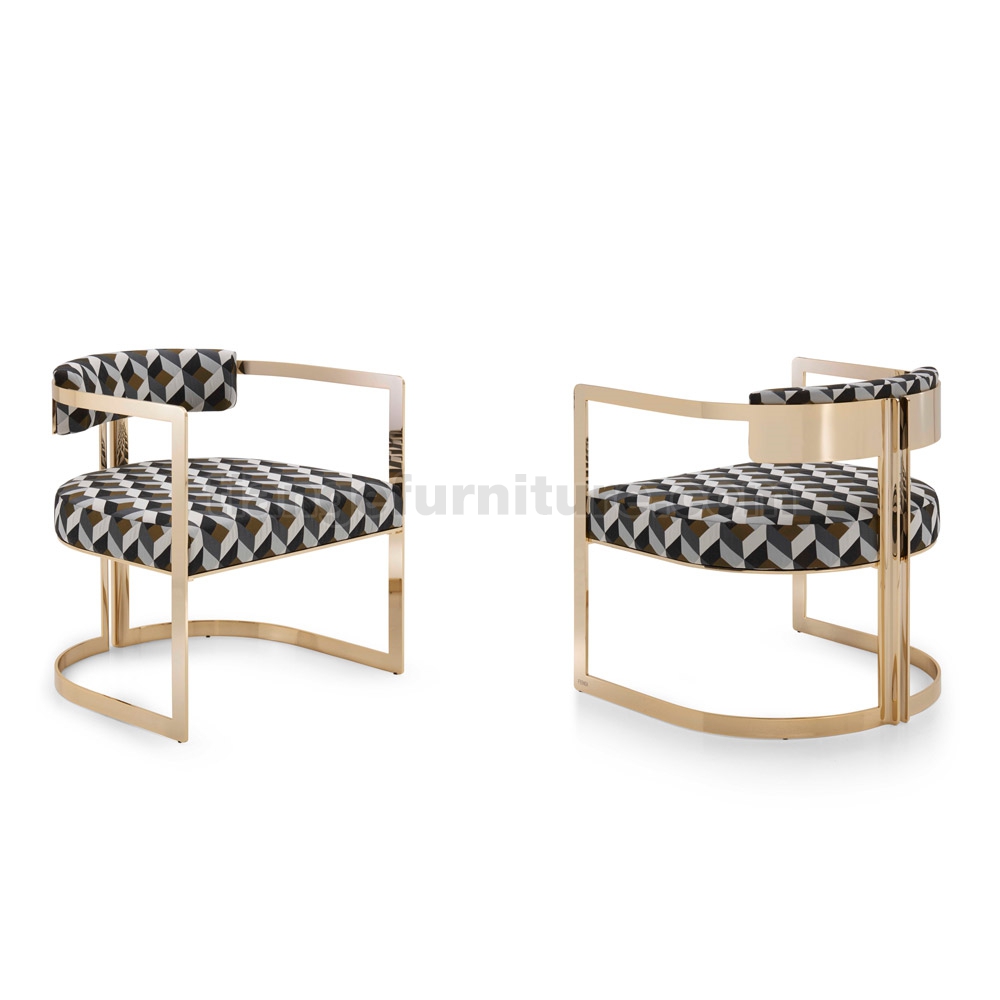 FENDI Casa Brigitte Fur chair